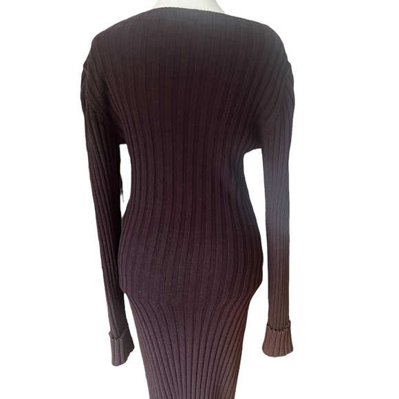 MODA INTERNATIONAL Y2K Vintage Sweater Midi Dress - Picture 4 of 5